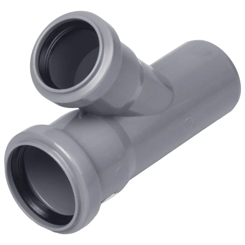 Тройник Pro Aqua 40x40x40/45° полипропилен 81953215 STLM-2053763  - Вид №1