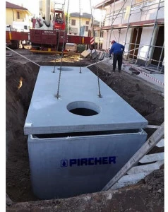 Pircher Прямоугольный трехкамерный септик