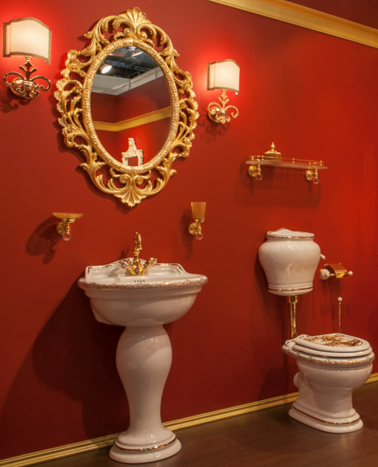 ML.MLD-25.712.D2/ML.MLD-25.708.D2/ML.OLV-29.013/ML.OLV-29.015/ML.RIC-29.040.BI.CR/ML.RIC-29.045.CR Напольный унитаз Migliore Milady - Вид №1