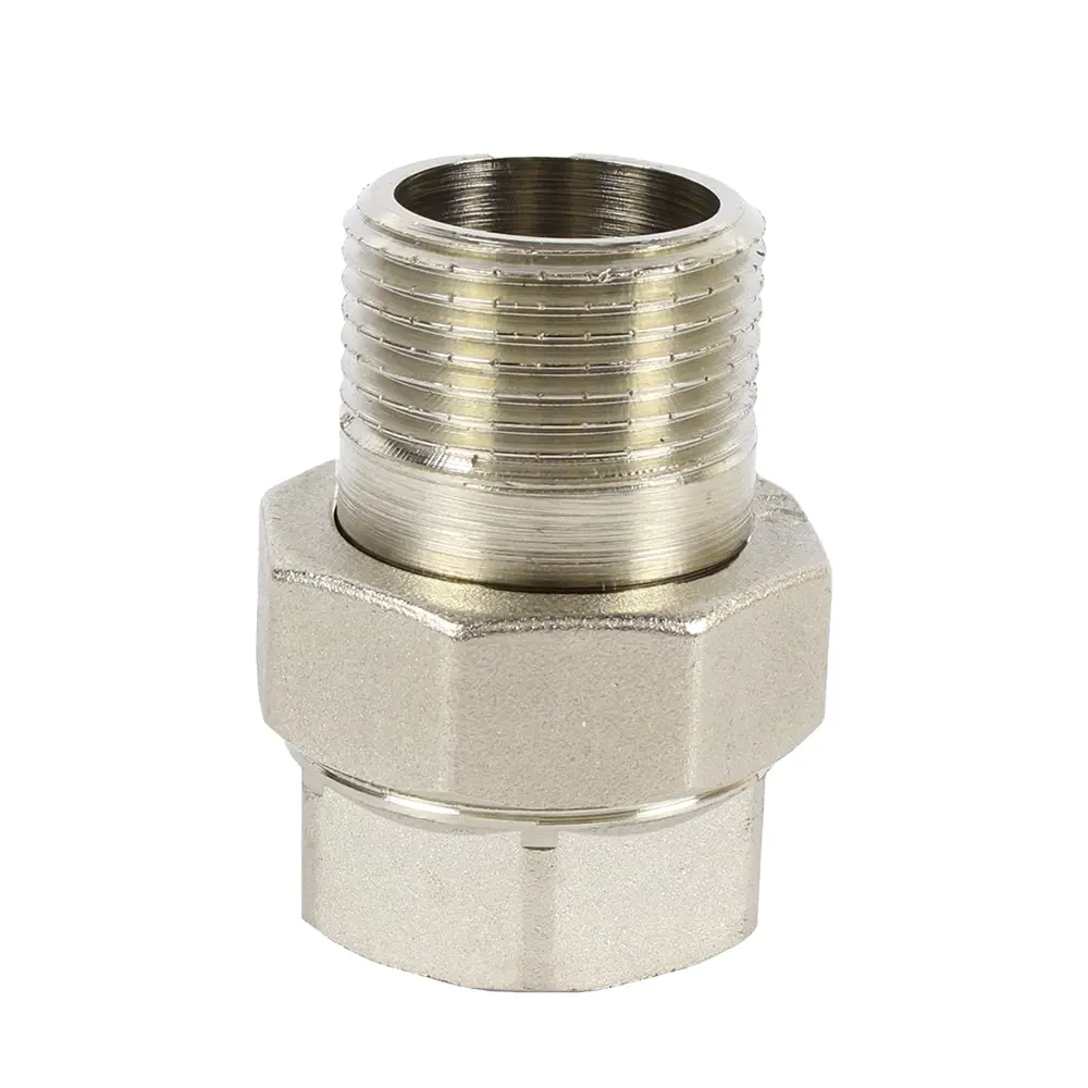 Сгон прямой американка MONLID 1/2" ВР-НР мм никелированная латунь 89421179 STLM-2079039  - Вид №1