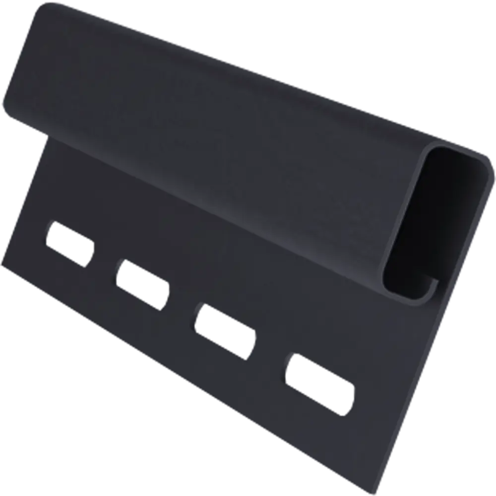 Планка финишная Grand Line Acryl цвет графит 89348825 STLM-2177743 