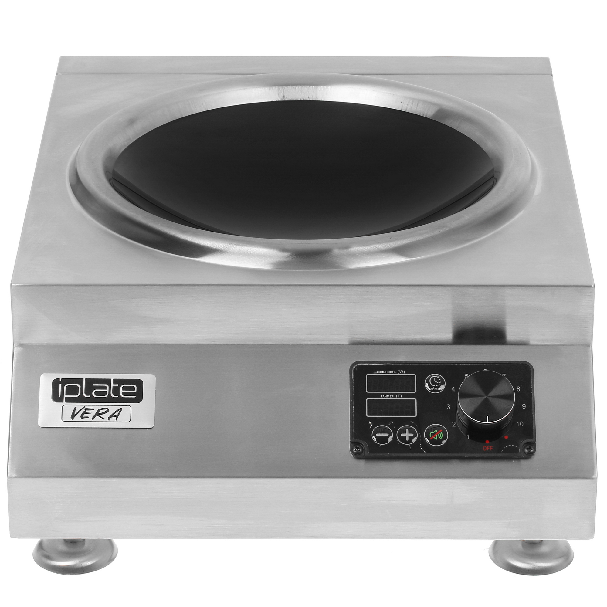 9955901 Плита компактная электрическая iPlate VERA BOK серебристый STDN-0089921 - Вид №1