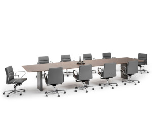 Стол для конференций из шпона