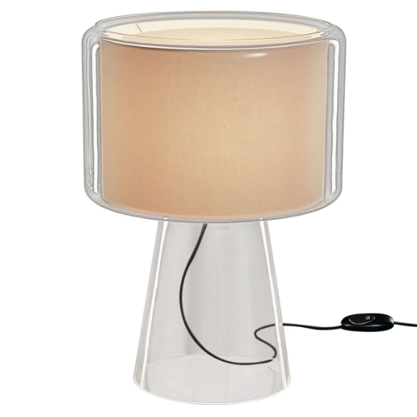 094950 Настольная лампа натуральный хлопок Marset Mercer 