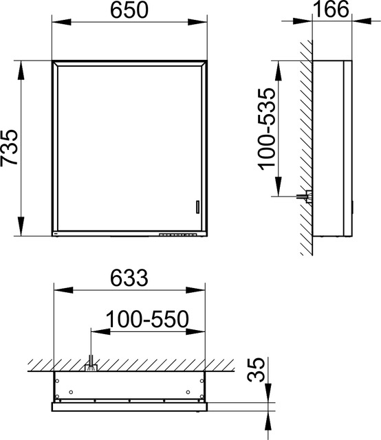 14301172103 Зеркальный шкаф KEUCO Royal Lumos - Вид №3