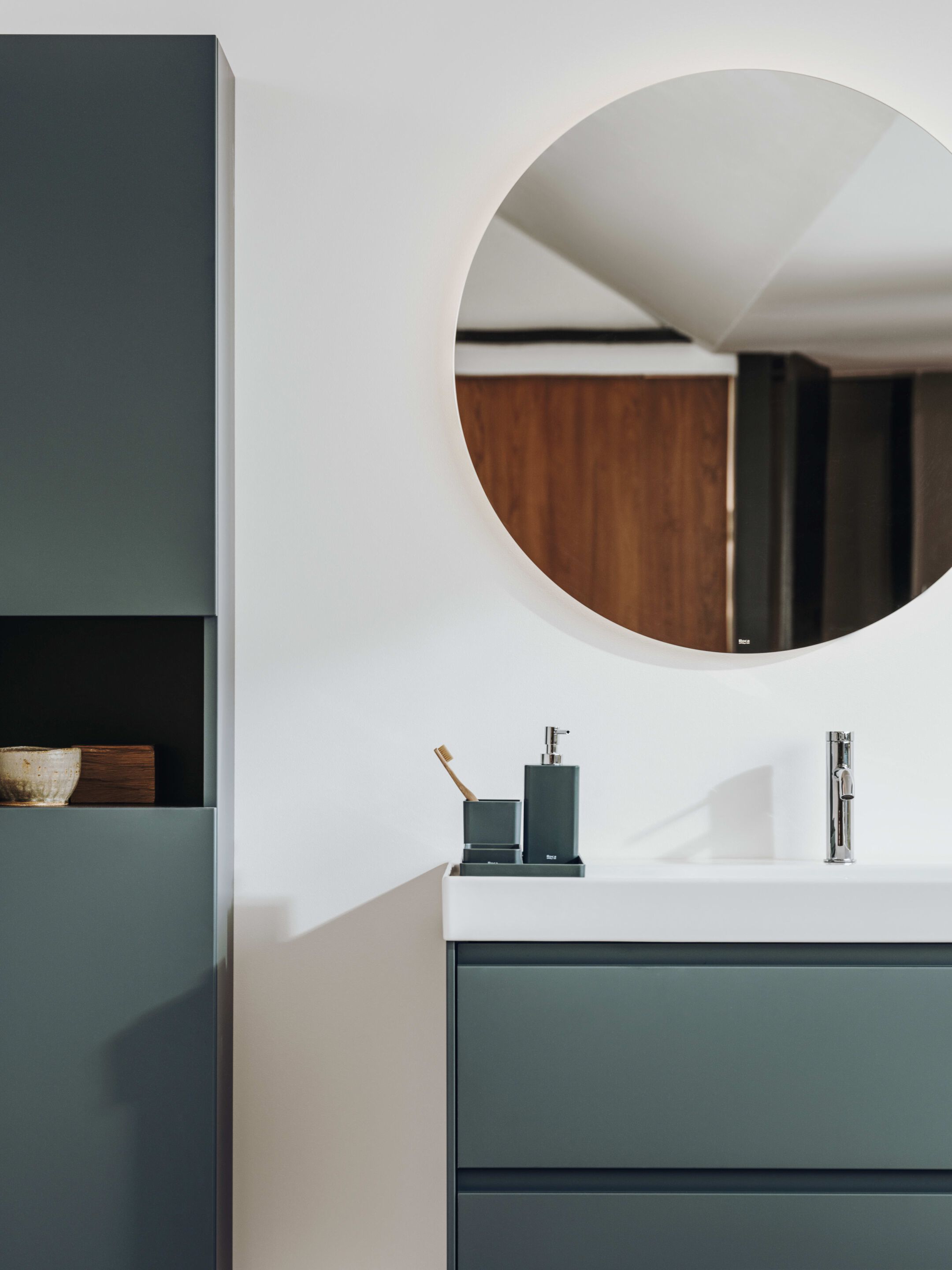 Подвесной шкаф для умывальника со встроенной раковиной Roca Ona ARCH-00120771 - Вид №6