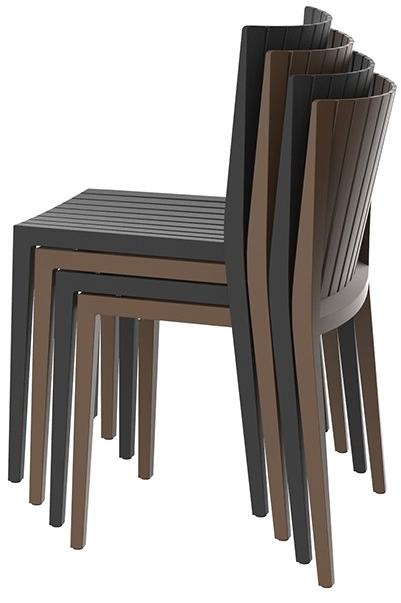 VONDOM Садовый стул из полипропилена Spritz 56016 - Вид №5
