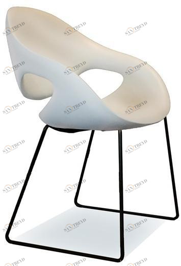 Tonon Стул из пеноматериала с металлическими салазками Moon 908.91