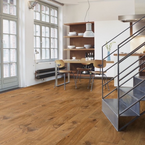Массивная доска Boen Solid Plank Historical 187 Live Natural Дуб Натур (Гладкая) 800-2220х187 мм EHCCVKWD - Вид №12