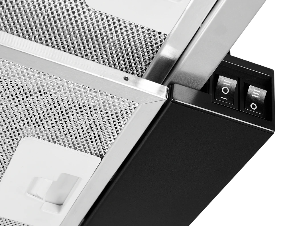 9121503 Вытяжка телескопическая Monsher LAUTREC 60 Noir черный/черный STDN-0028002 - Вид №2