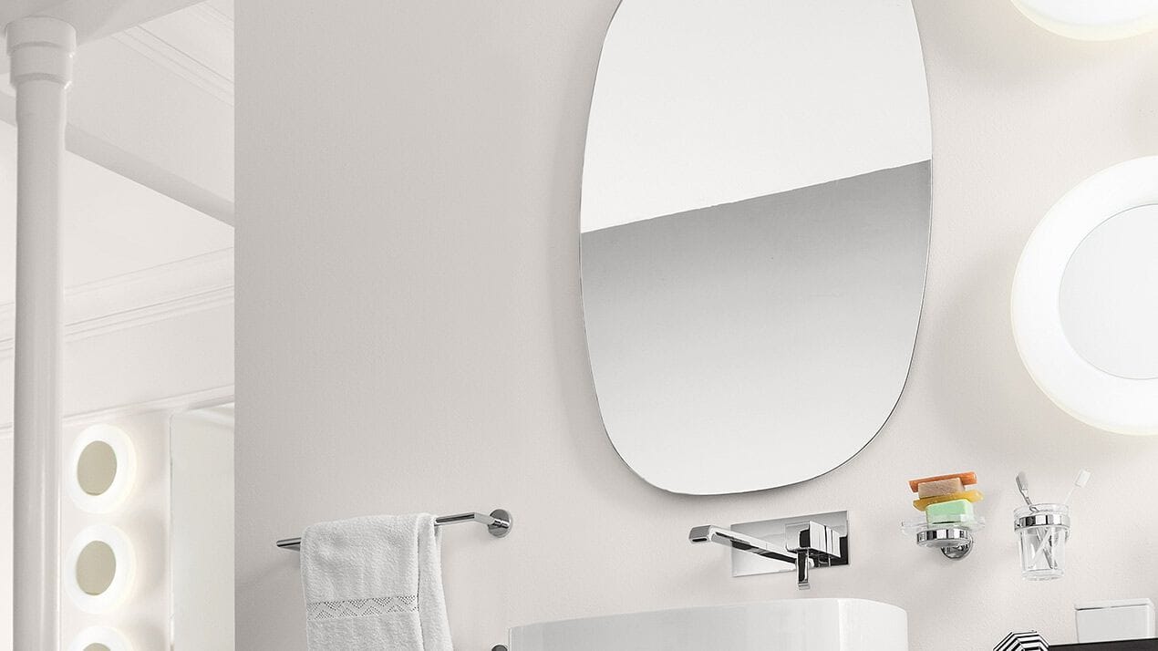 Настенное зеркало для ванной комнаты INDA® FUSINE ARCH-00093230 - Вид №4