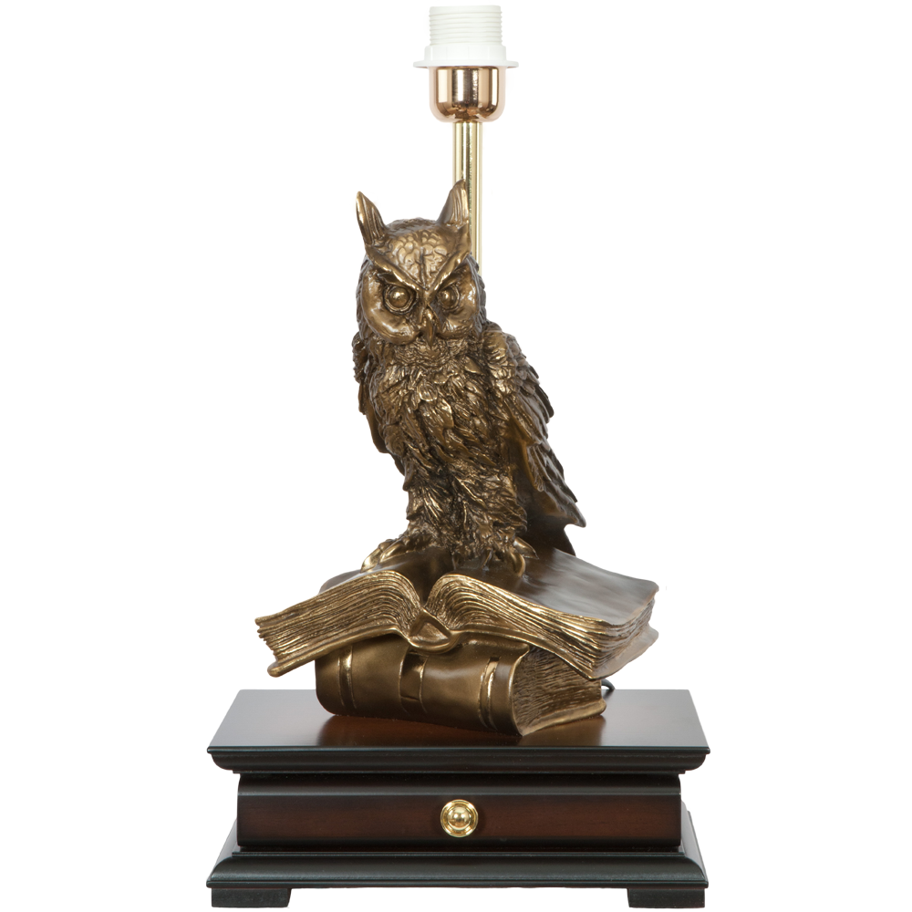 33006/1,34057 Настольная лампа с бюро Ученый Филин Тюссо Поталь BOGACHO 4627138211540, 4627138151136 - Вид №2