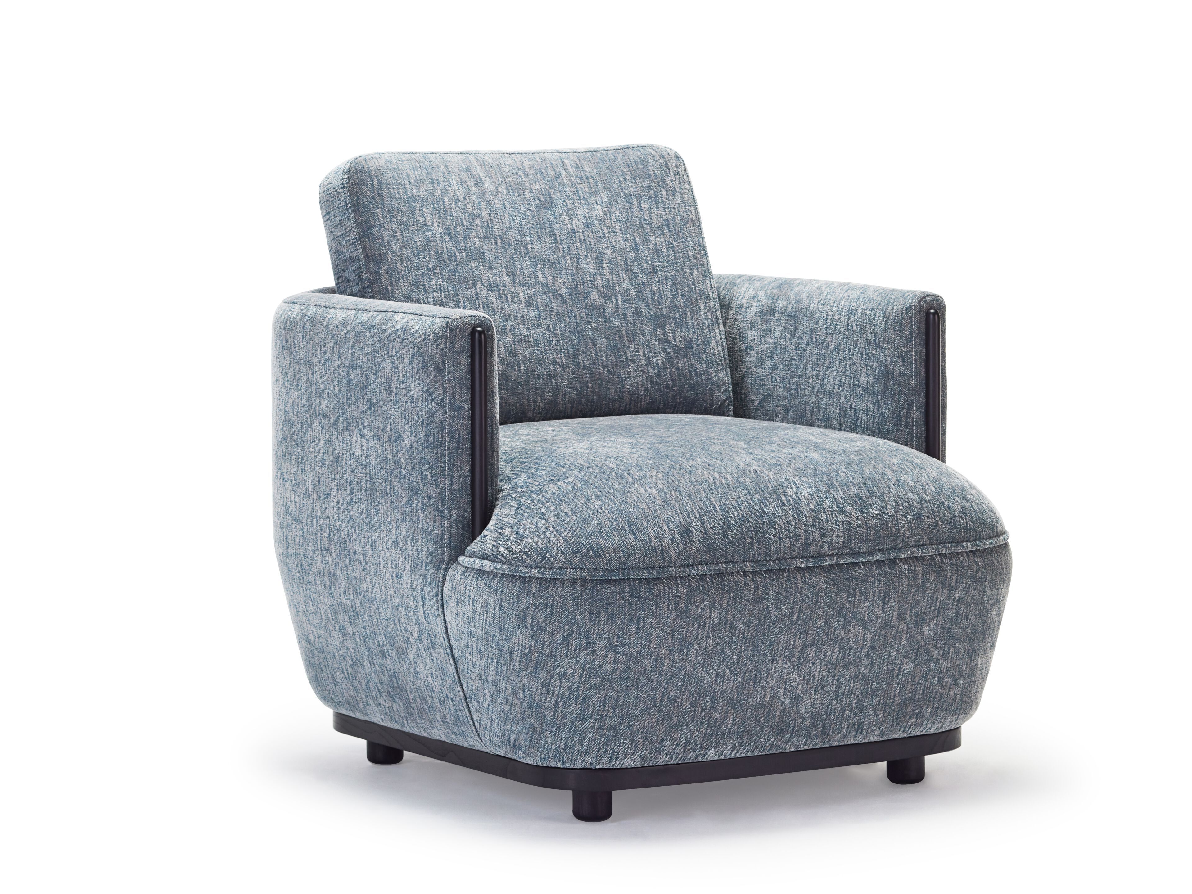 Тканевое кресло с подлокотниками Papell Design Каталана ARCH-00028305 - Вид №1