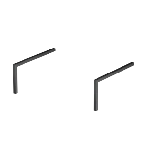 Комплект ножек для шкафа AM.PM Force M9FLEGSC0150BM 18x35x3.5 см цвет черная