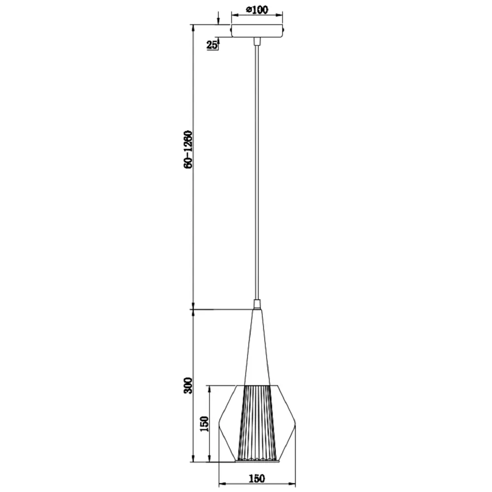 Freya Copita — подвесной светильник с золотым акцентом для современного интерьера 88241777 STLM-0922146 - Вид №13