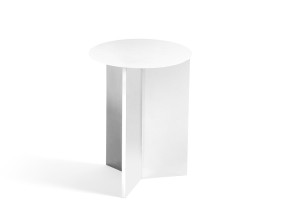 Стальной круглый журнальный столик