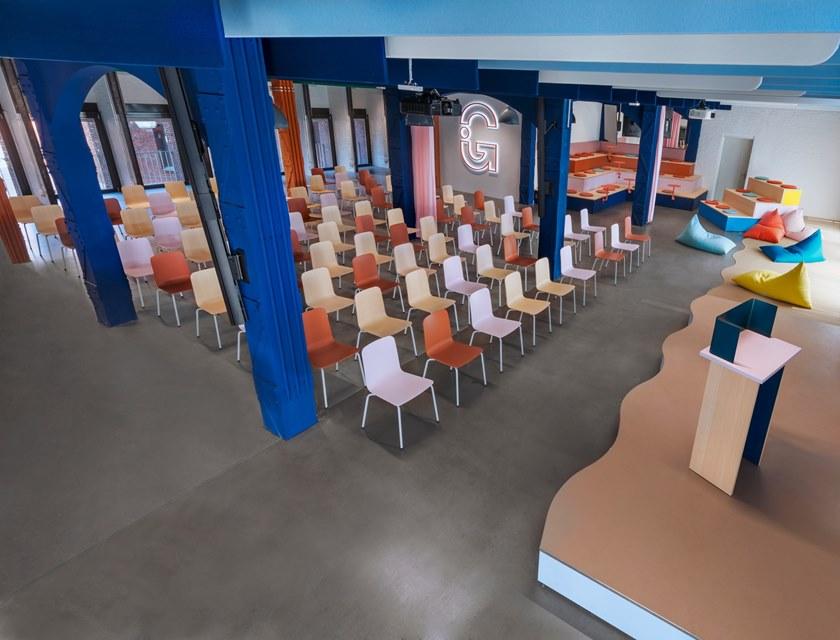 Blå Station Стул из лакированного дерева штабелируемый Gap 0182 Bla Station - Вид №14