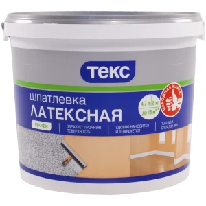 Шпатлевка латексная Текс Профи 8 кг 82620118 STLM-2013988