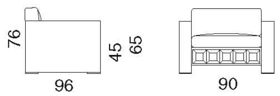 Former In Italia Кожаное кресло с подлокотниками Gordon plus sun-id-1507997 - Вид №1