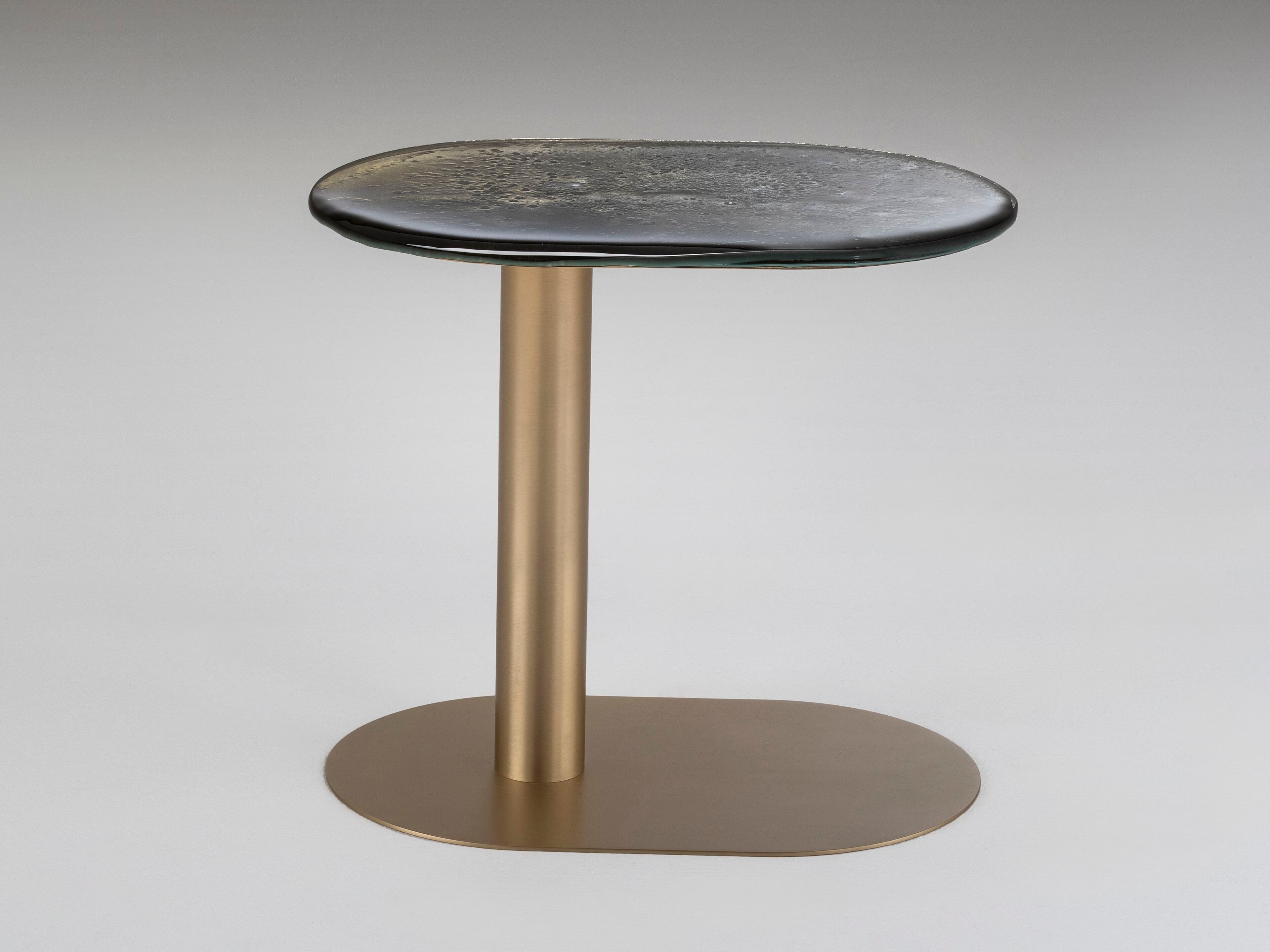 Стеклянный овальный журнальный столик ARTE VENEZIANA Melt ARCH-00149696 - Вид №2