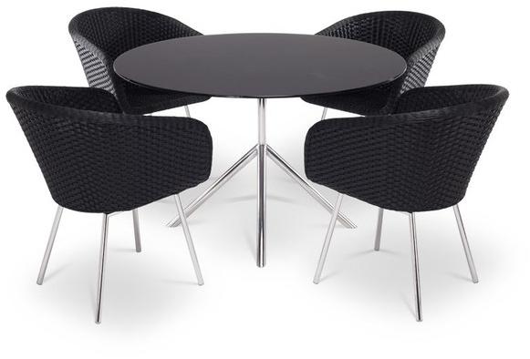 FueraDentro Садовый стул из синтетического волокна с подлокотниками Shell Screp - Вид №4