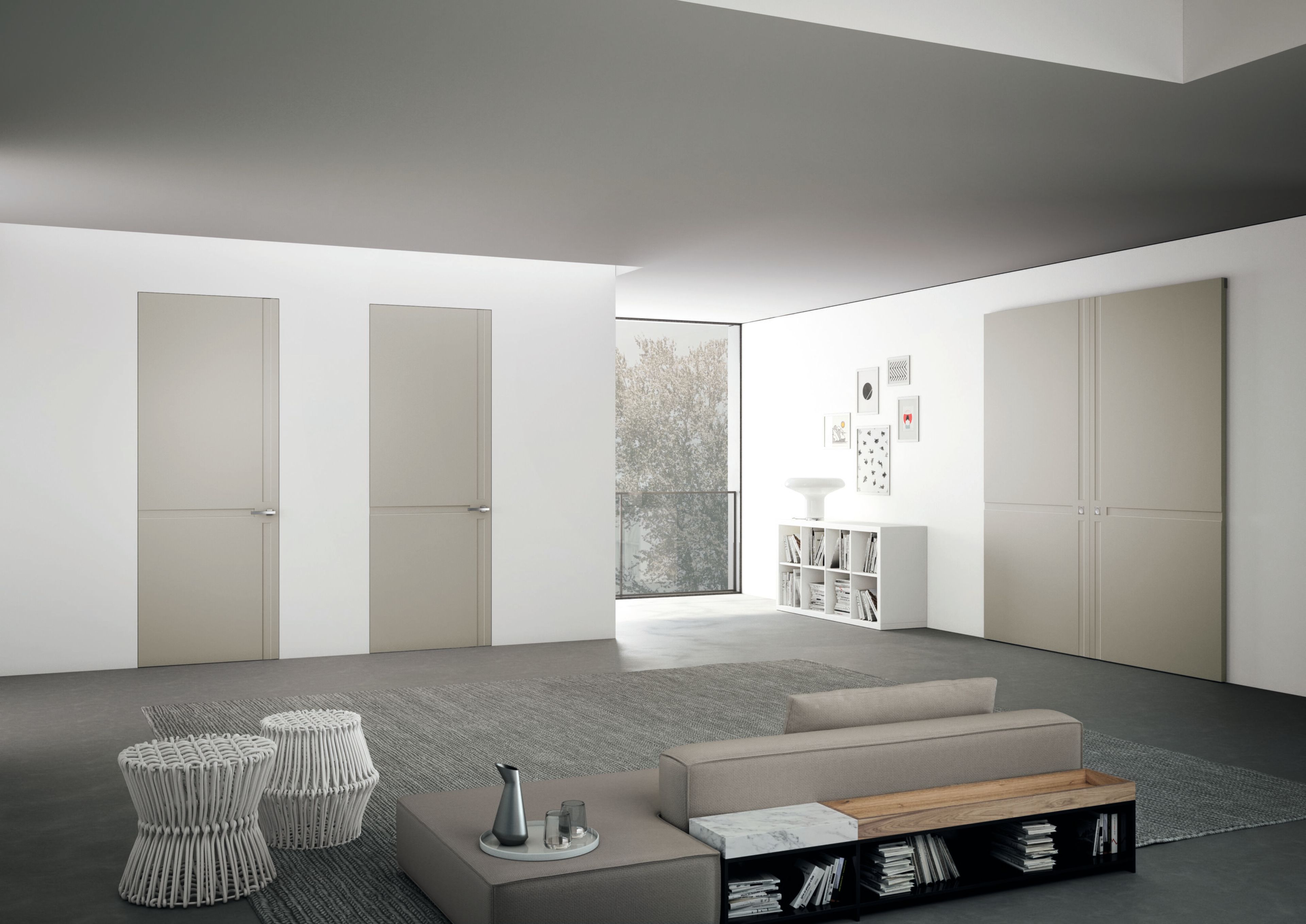 Деревянная дверь PIVATO le porte LEGGERA ARCH-00022769 - Вид №5