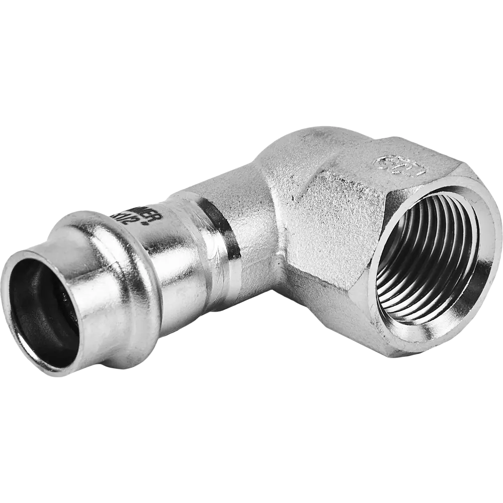 Угол переходной Rommer 1/2"x15 мм ВПр-ВР нержавеющая сталь 88011387 STLM-2210645 