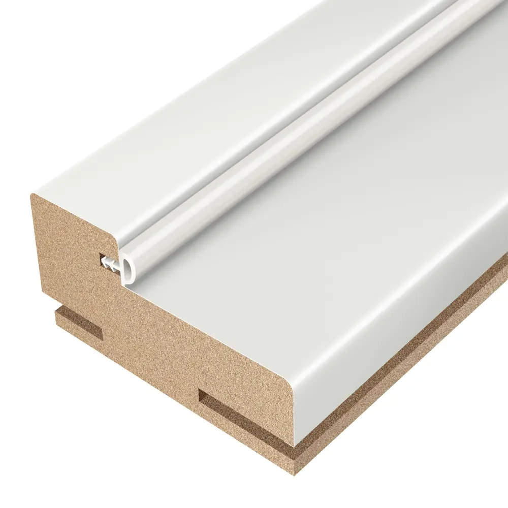 Дверная коробка МАРИО РИОЛИ Асти - белый жемчуг для современного интерьера 89412587 STLM-1574946