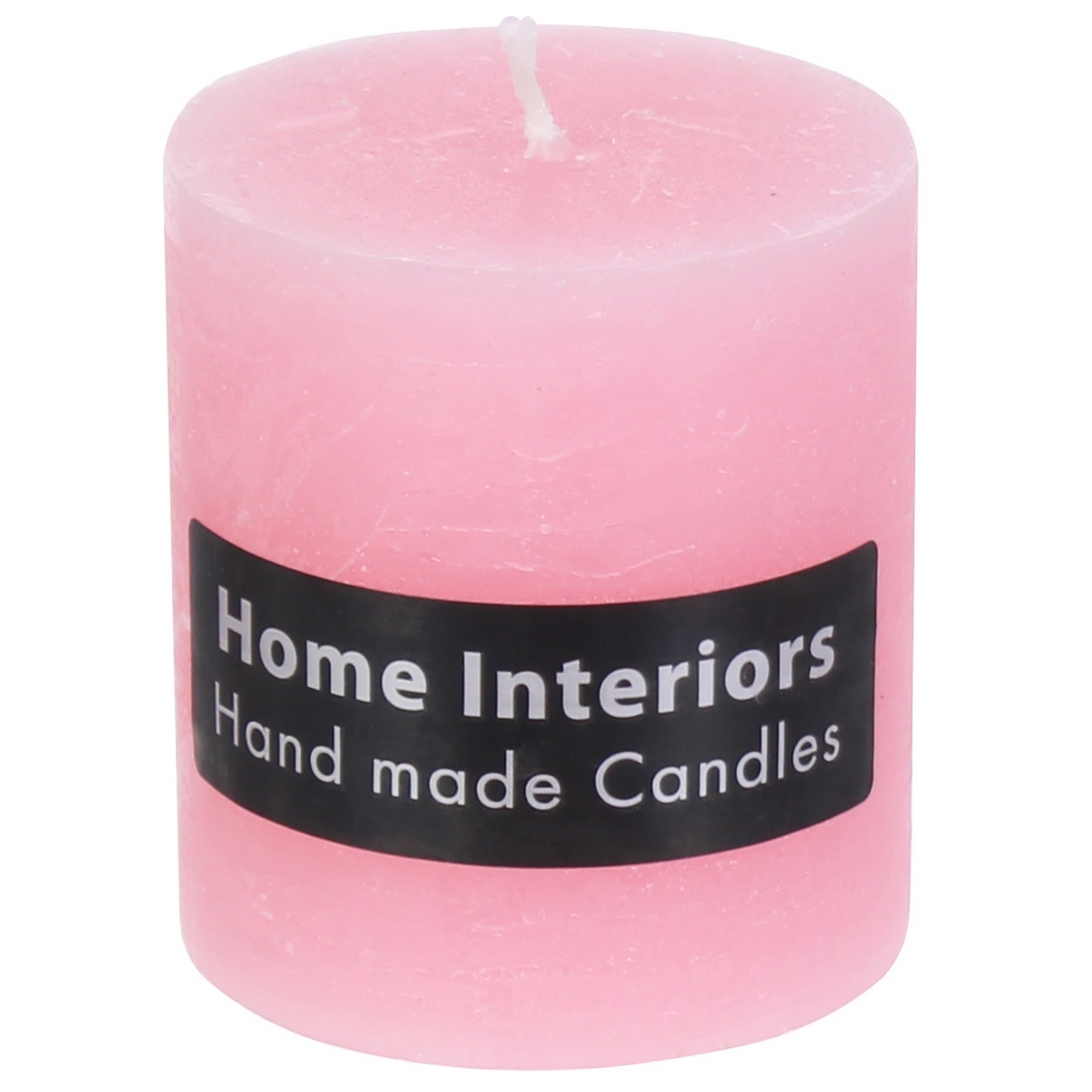 82018411 Свеча-столбик «Рустик», 7х8 см, цвет розовый Santreyd 