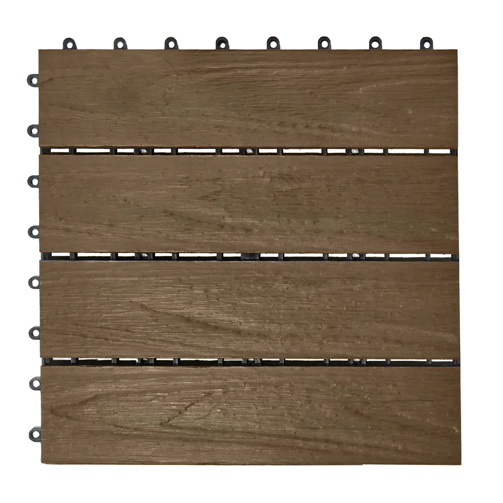 Модульное покрытие CM дерево цвет патина браун 300x300x25 мм 89463219 STLM-2092571  - Вид №1