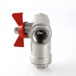 VT.294.N.04 Кран шаровой со встроенным прямым фильтром Valtec 1/2"  - Вид №2