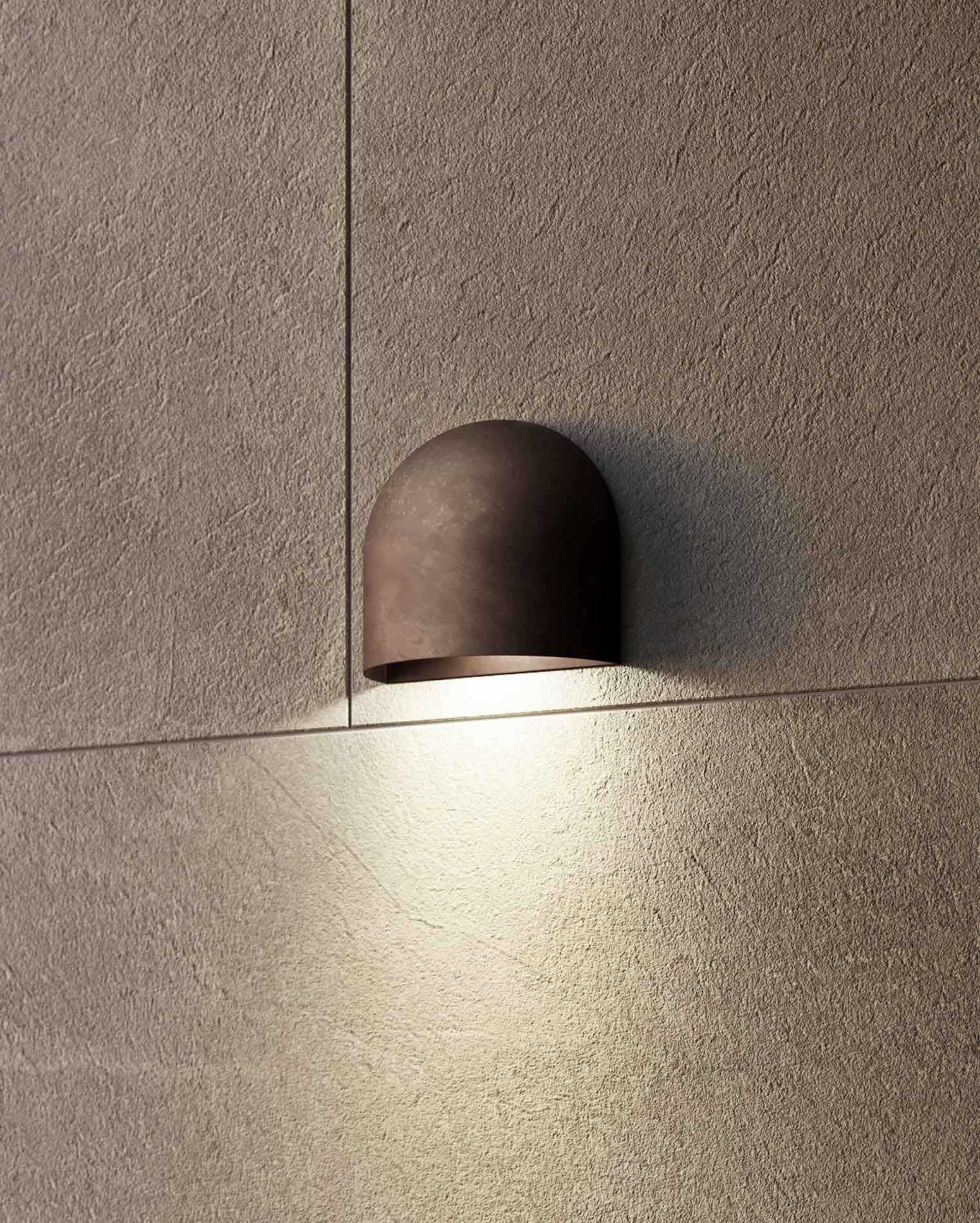 Латунная светодиодная наружная настенная лампа Il Fanale Mask ARCH-00089620 - Вид №4