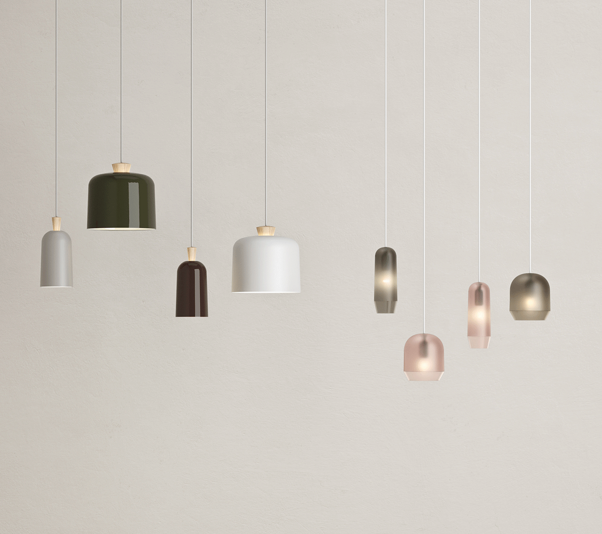 Ex.T Fuse Small Подвесной светильник зеленый с серым проводом EXFUSEP/VERDE - Вид №2