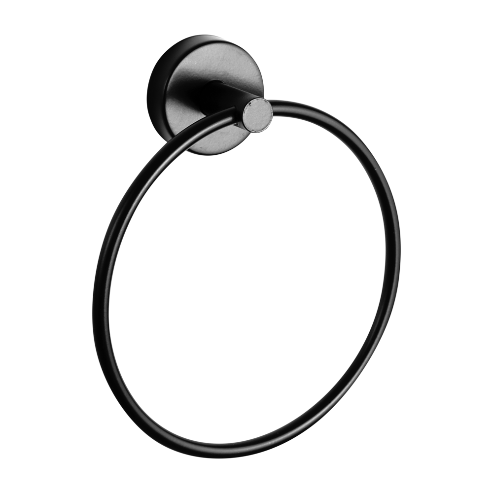 62051 Нержавеющий полотенцедержатель, черная матовая поверхность SANELA 