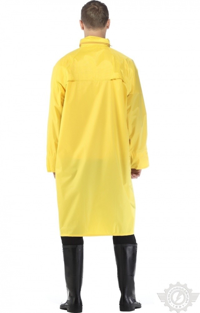 4957161 Плащ "Альбатрос ЛАЙТ" влагозащитный желтый  Непромокаемая спецодежда  размер XL  - Вид №6