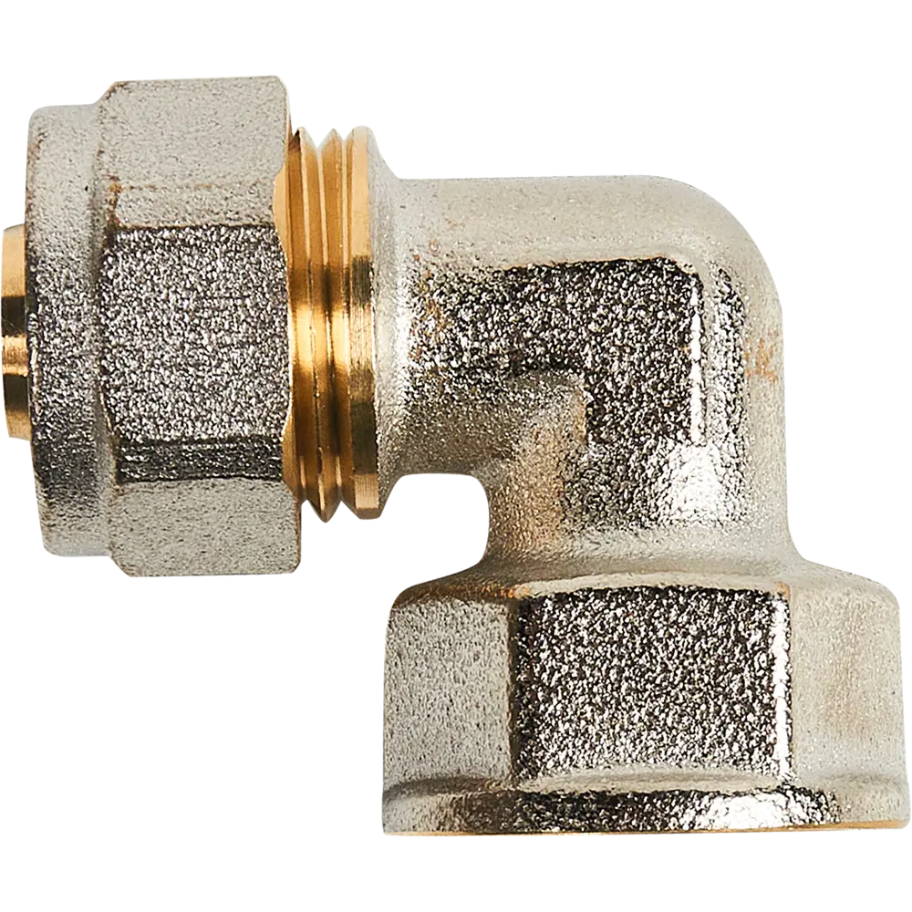 Угол комбинированный 90° Aquasfera 1/2"x16 мм ВР никелированная латунь 027-8741 STLM-2192318 - Вид №1