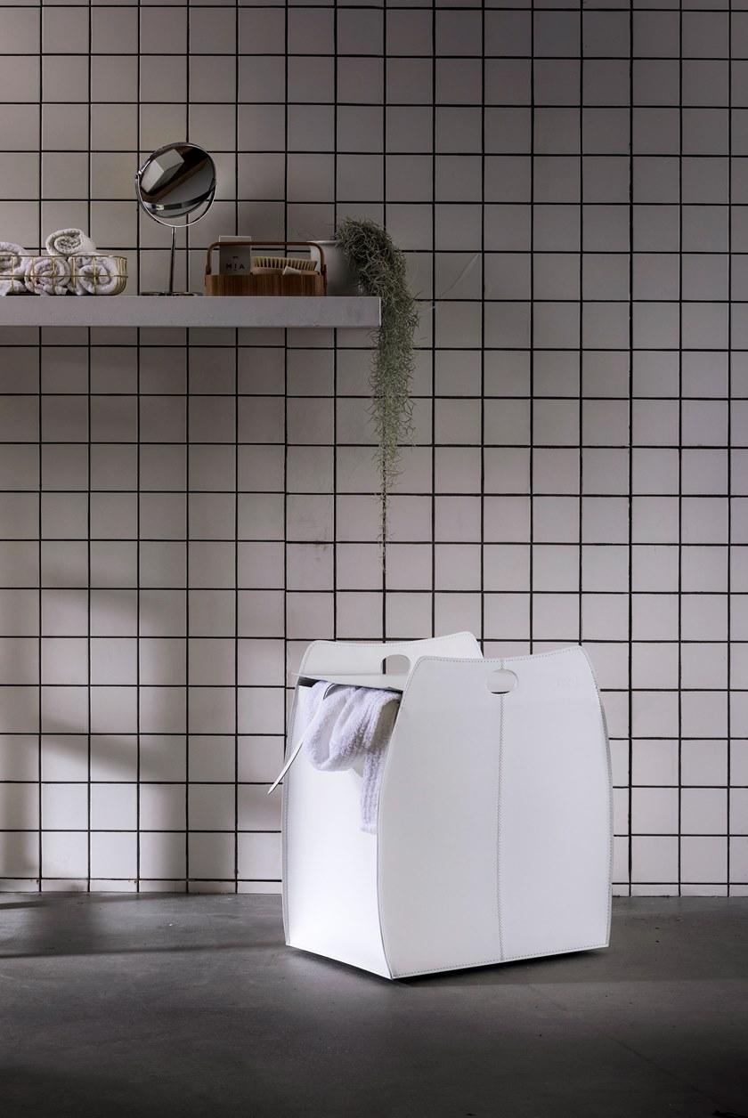 LIMAC design FIRESTYLE Корзина для белья из регенерированной кожи  Pbal50cc  - Вид №5