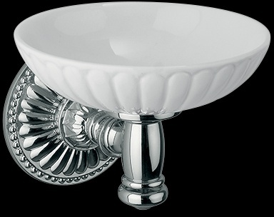 AA122 Мыльница в ванную, подвесная, керамическая bagno&associati AIDA