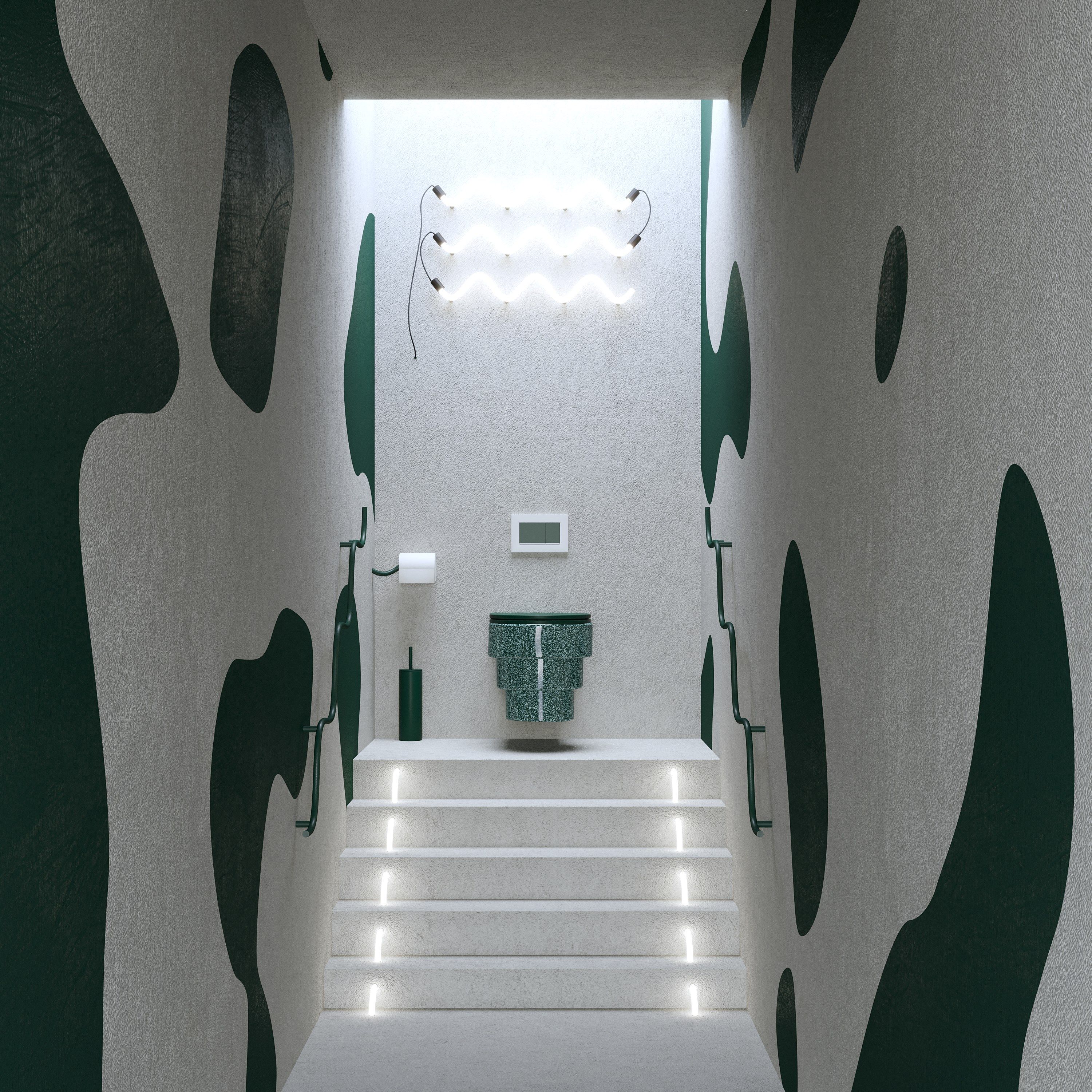 Керамический подвесной туалет Trone Callipyge ARCH-00151295 - Вид №6