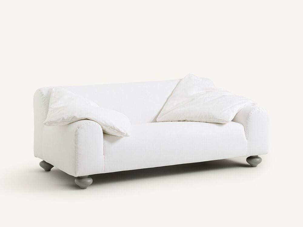 3-местный диван из хлопка и льна AMPM Bold ARCH-00038595 - Вид №12