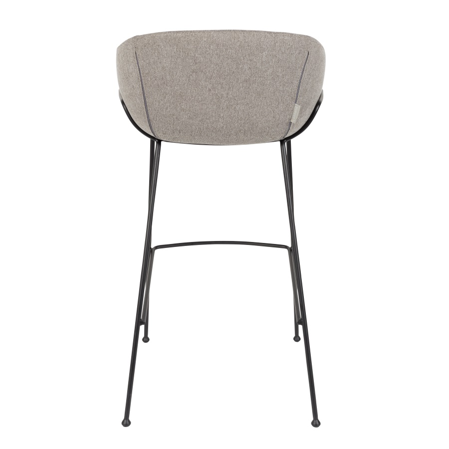 Стул барный Feston серый Zuiver 1500064 - Вид №5