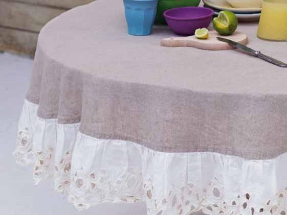 Скатерть льняная Decor Santreyd sun-id-1407278 - Вид №1