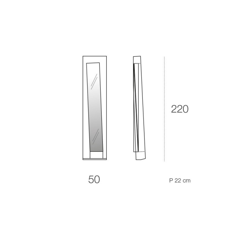 VA50/22X950 Валентино Зеркала Adriani e Rossi Золотой черный  - Вид №3