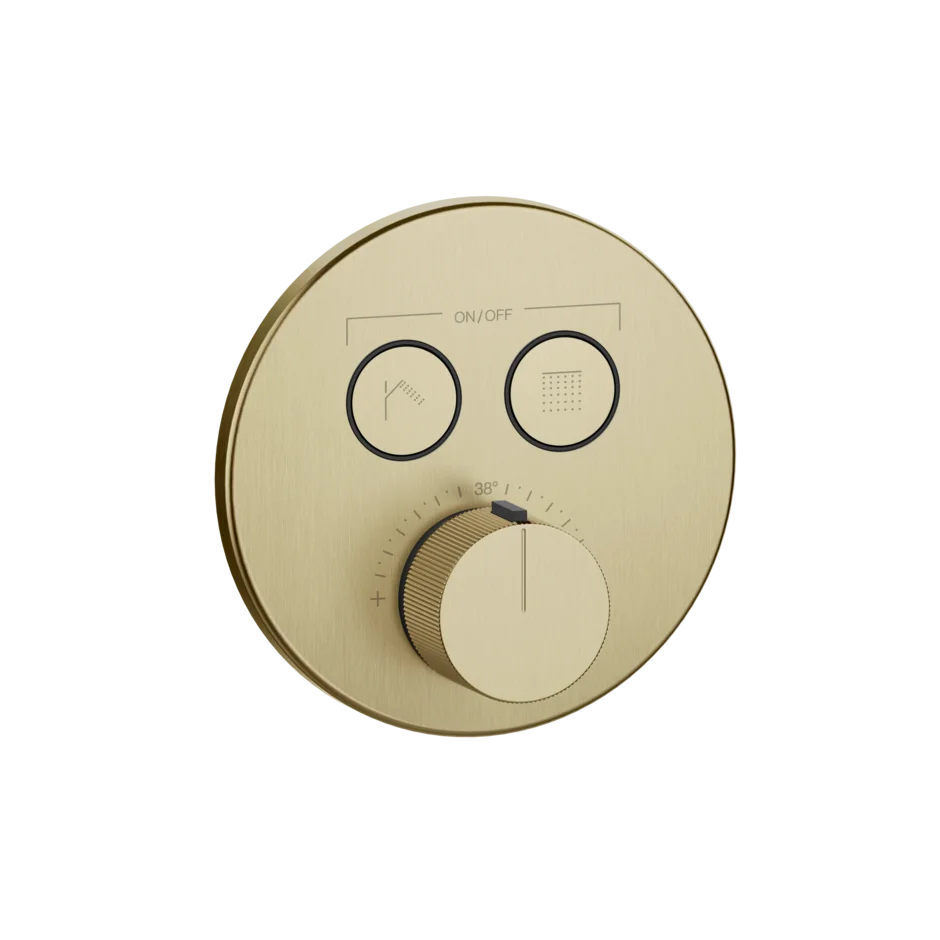 Смеситель для душа 38713 727 Gessi Hi-fi ЛАТУНЬ МАТОВАЯ PVD 38713727