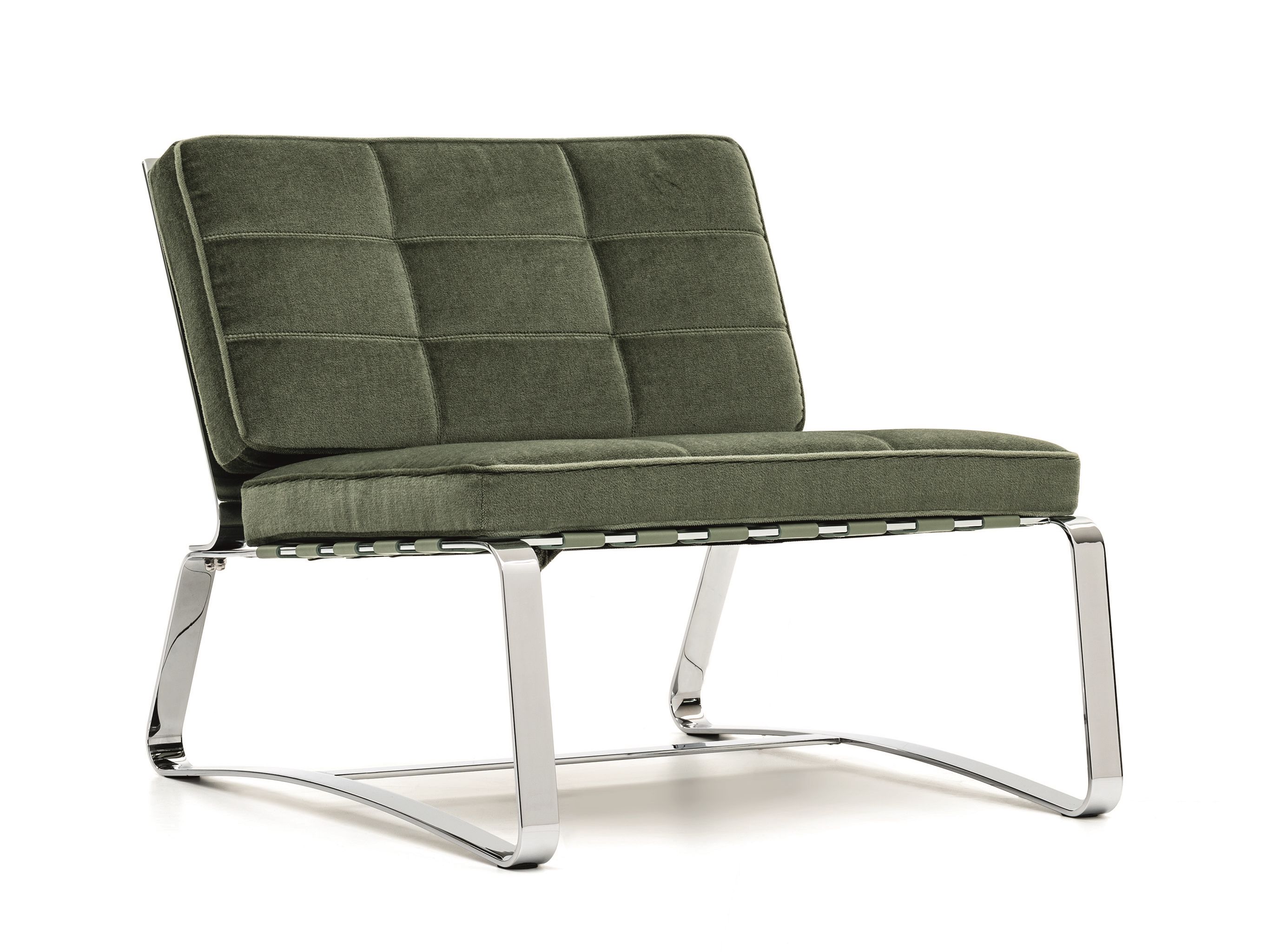 Кресло для саней capitonné из ткани Minotti DELAUNAY QUILT ARCH-00053293