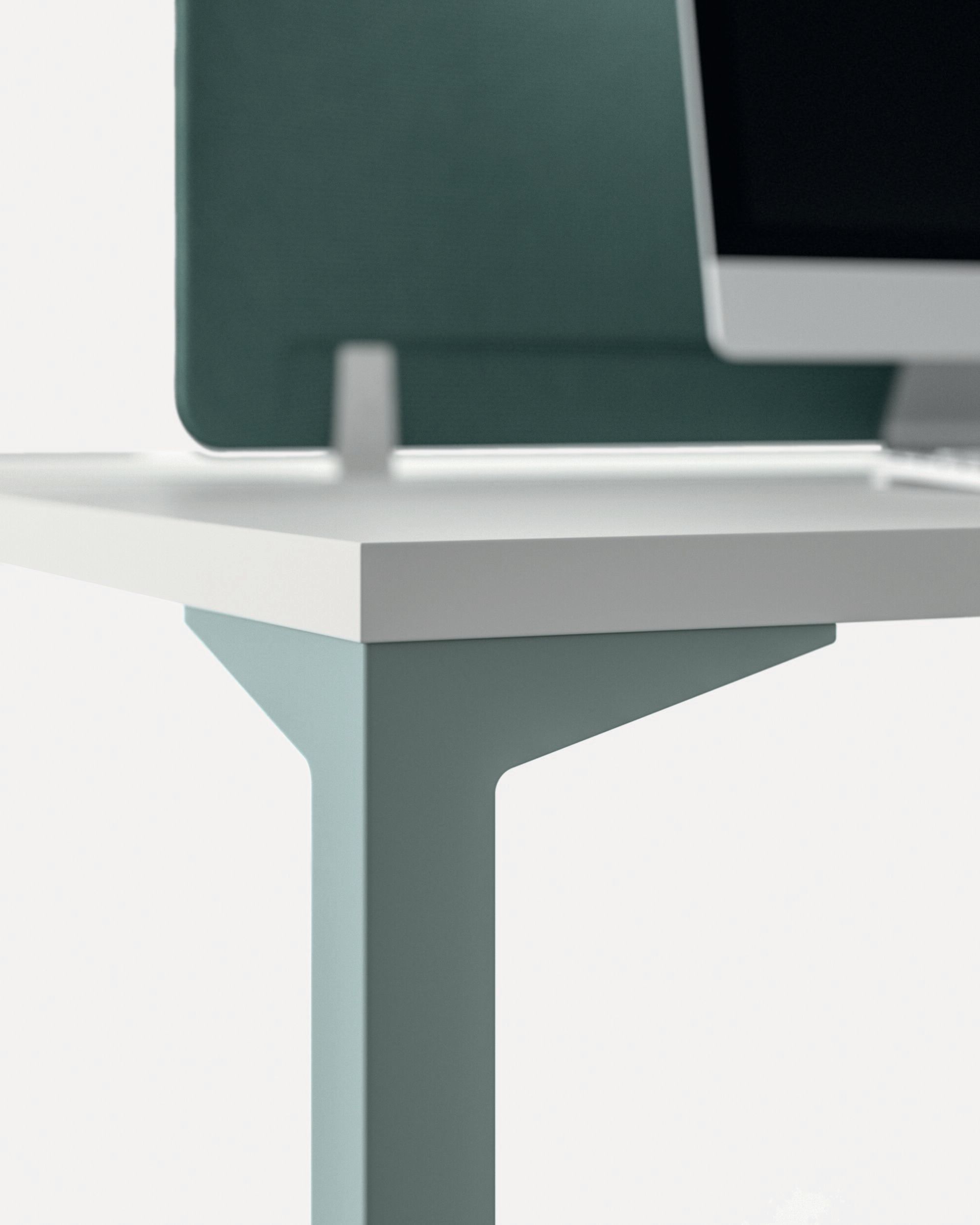 Секционный стол из меламина и листового металла DVO Enna ARCH-00091253 - Вид №5