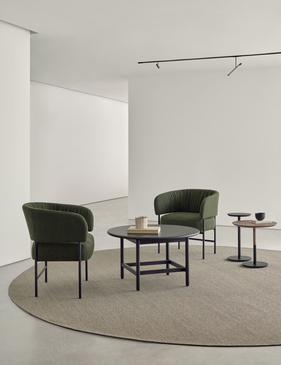 Тканевое кресло с подлокотниками Blasco&Vila RC Metal Soft ARCH-00061974 - Вид №3