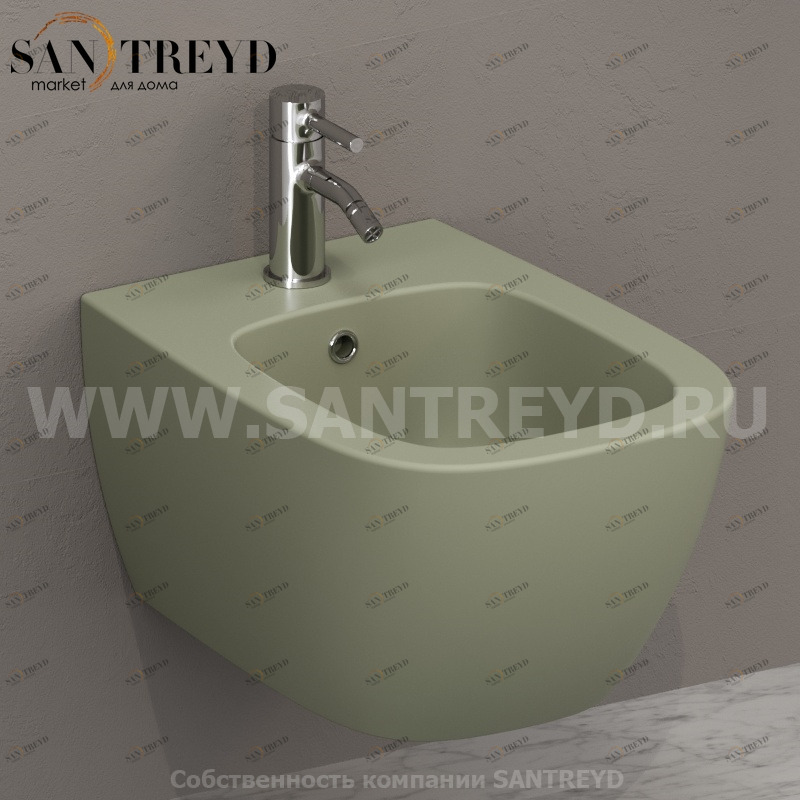 GNS10LI Биде подвесное GENESIS Ceramica Globo