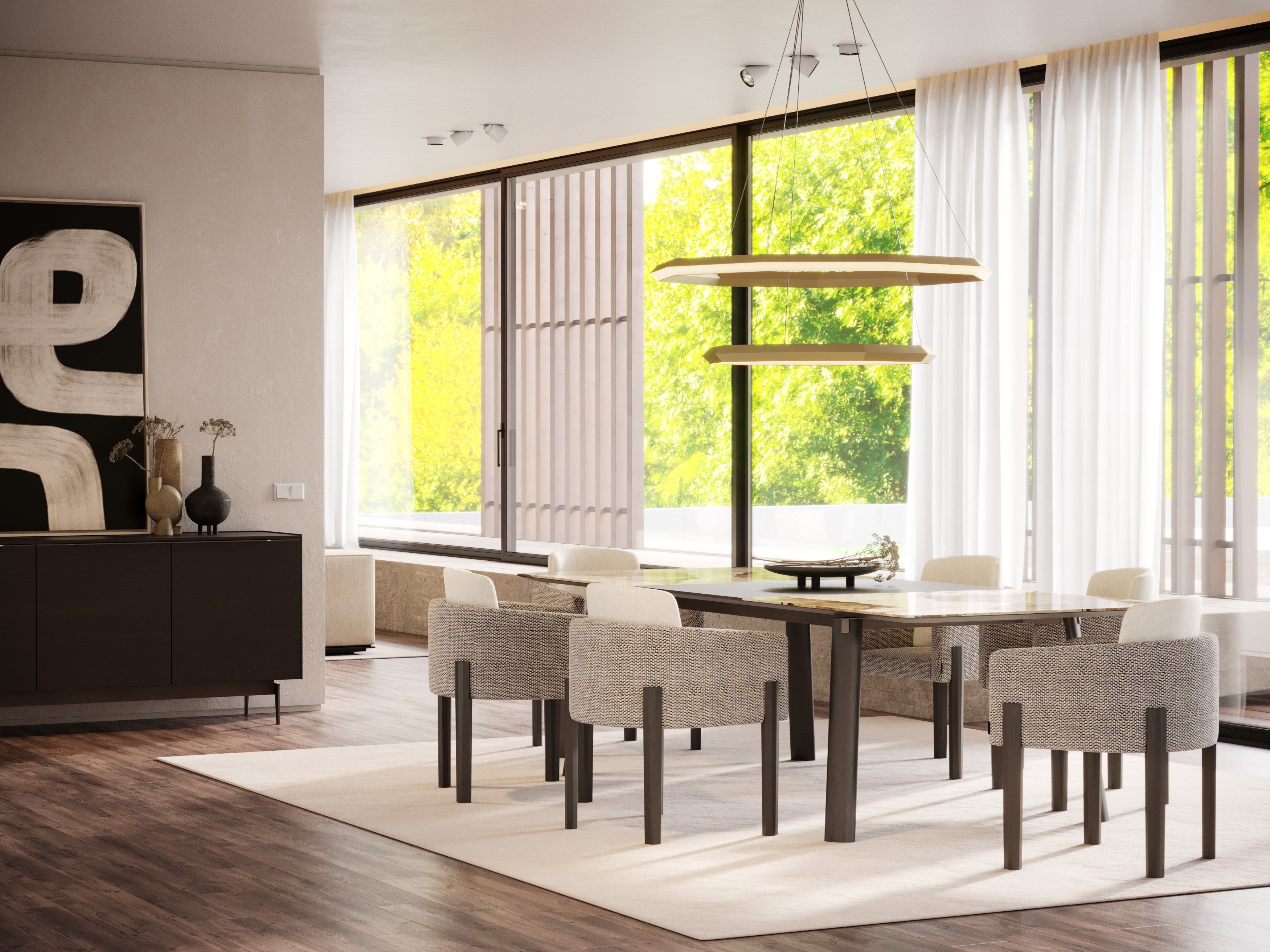 Шкаф из дуба с распашными дверями Stylish Club Landform ARCH-00065880 - Вид №6