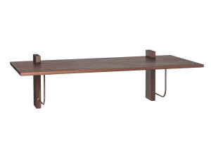 Подвесной письменный стол из дуба